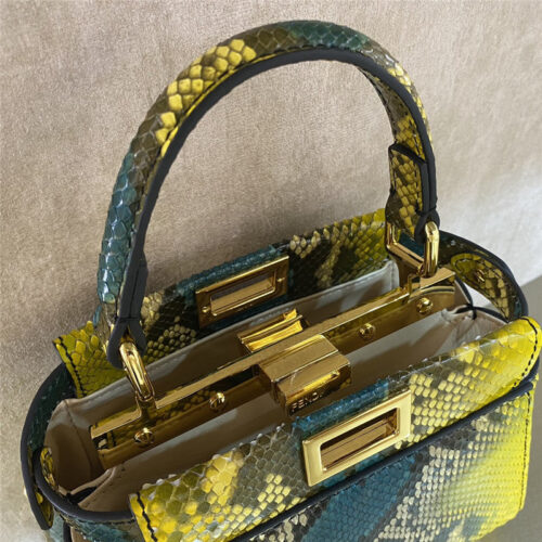 High Quality Luxury Fendi Peekaboo Bag Small product detail