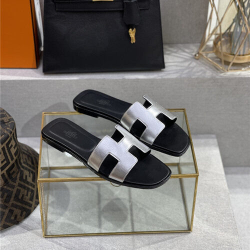 High Quality Luxury Hermes Early Spring New Color Slippers – Style 37731