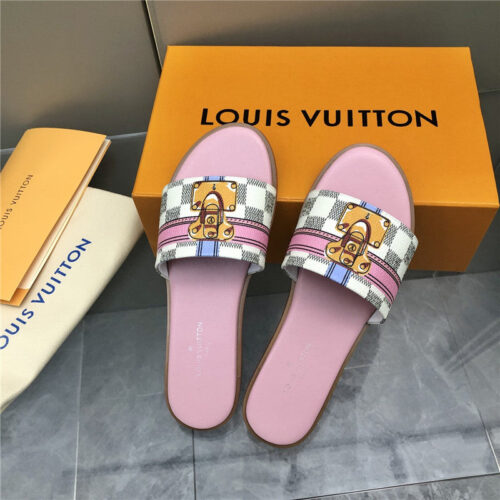 High Quality Luxury Louis Vuitton Slippers – Style 35459 product detail
