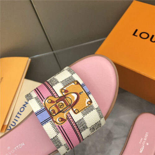High Quality Luxury Louis Vuitton Slippers – Style 35459 product detail