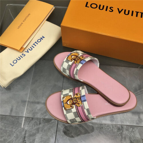 High Quality Luxury Louis Vuitton Slippers – Style 35459 product detail