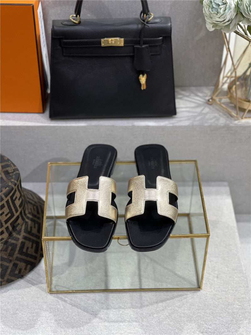 High Quality Luxury Hermes Early Spring New Color Slippers – Style 44515 product detail
