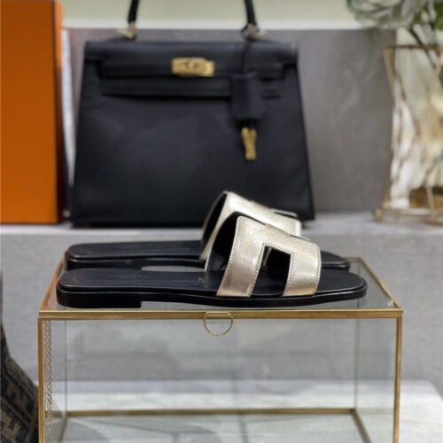 High Quality Luxury Hermes Early Spring New Color Slippers – Style 44515 product detail