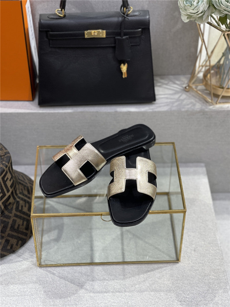High Quality Luxury Hermes Early Spring New Color Slippers – Style 44515 product detail