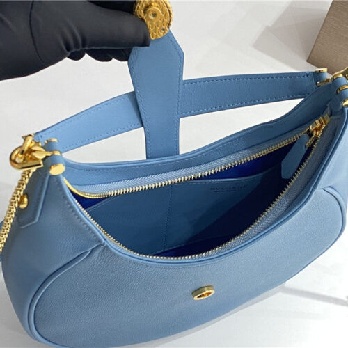 High Quality Luxury Bvlgari Serpenti Leather Hobo Bag – Style 42614 product detail