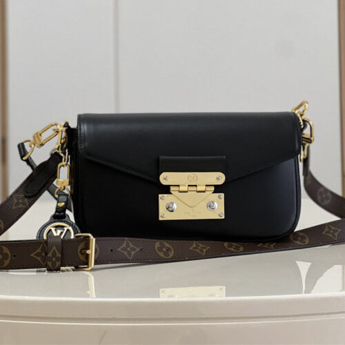 High Quality Luxury Louis Vuitton Sling H27 Bag Black