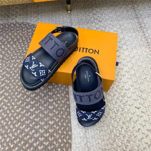 High Quality Luxury Louis Vuitton Flat Sandals – Style 41635 product detail