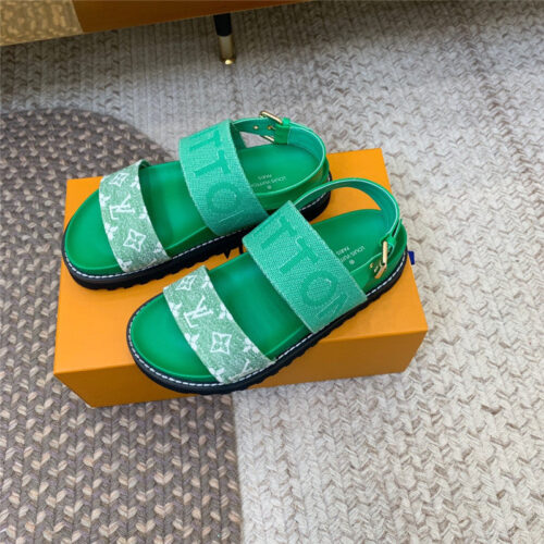 High Quality Luxury Louis Vuitton Flat Sandals – Style 08867