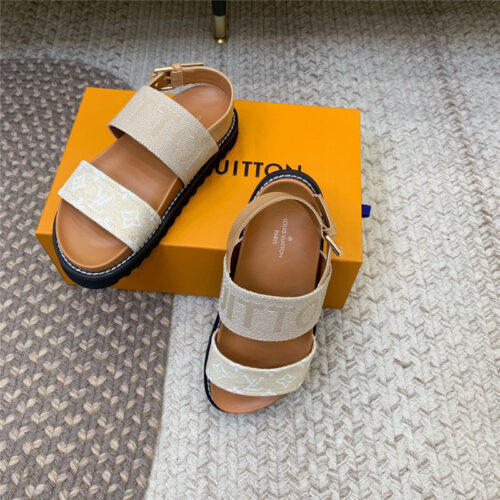 High Quality Luxury Louis Vuitton Flat Sandals – Style 76099 product detail