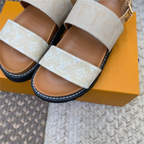 High Quality Luxury Louis Vuitton Flat Sandals – Style 76099 product detail