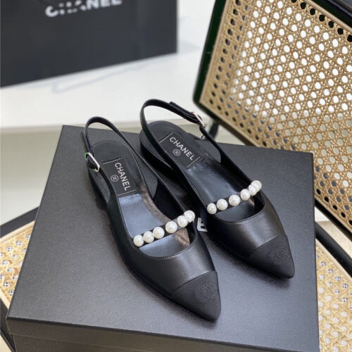 High Quality Luxury Chanel Pearl Sandals – Style 16390