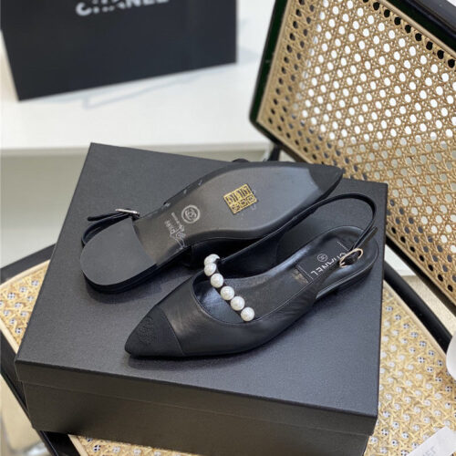 High Quality Luxury Chanel Pearl Sandals – Style 16390 product detail