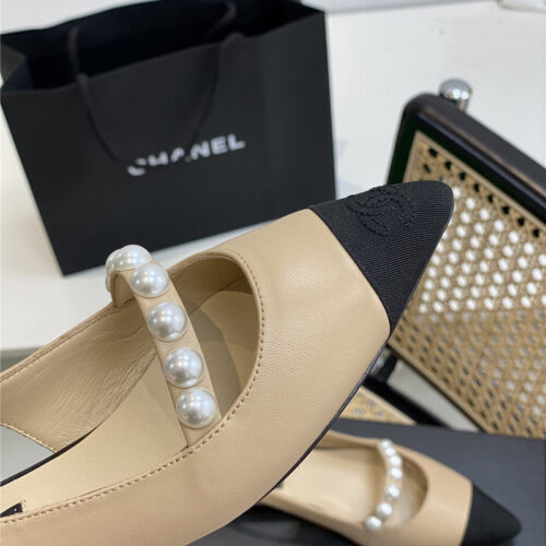 High Quality Luxury Chanel Pearl Sandals – Style 54246 product detail