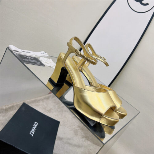 High Quality Luxury Chanel Platform Pumps – Style 58662