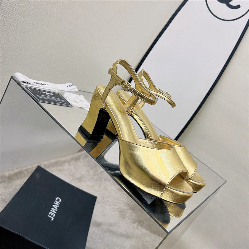 High Quality Luxury Chanel Platform Pumps – Style 58662