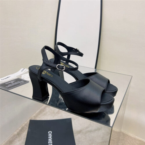 High Quality Luxury Chanel Platform Pumps – Style 27590