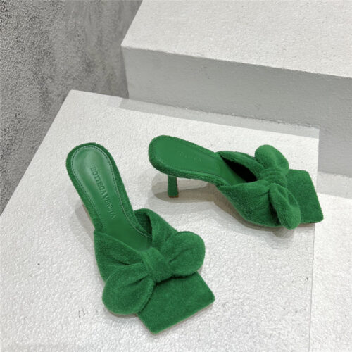 High Quality Luxury Bottega Veneta Bow Sandals
