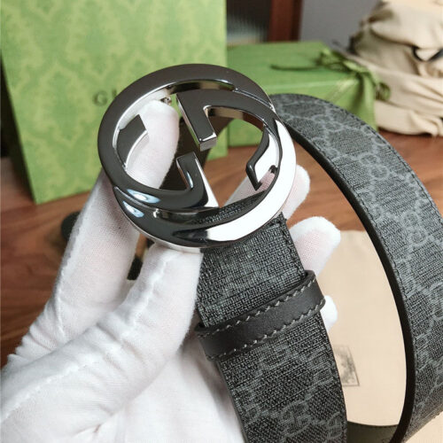 High Quality Luxury Gucci Classic Double G Belt alternate view