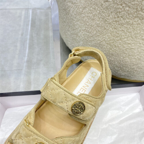 High Quality Luxury Chanel Velcro Sandals product detail