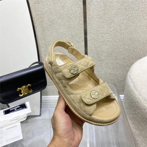 High Quality Luxury Chanel Velcro Sandals product detail