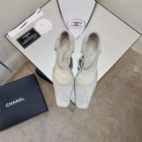 High Quality Luxury Chanel Vintage Heeled Sandals product detail