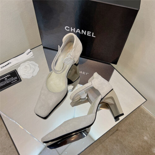 High Quality Luxury Chanel Vintage Heeled Sandals product detail