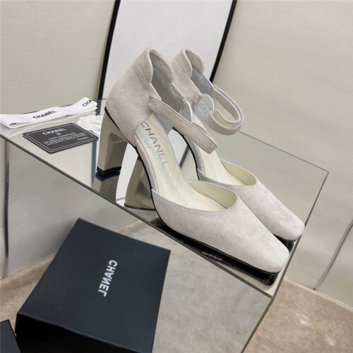 High Quality Luxury Chanel Vintage Heeled Sandals