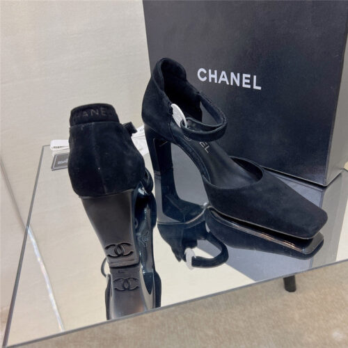 High Quality Luxury Chanel Vintage Heeled Sandals – Style 53286 product detail