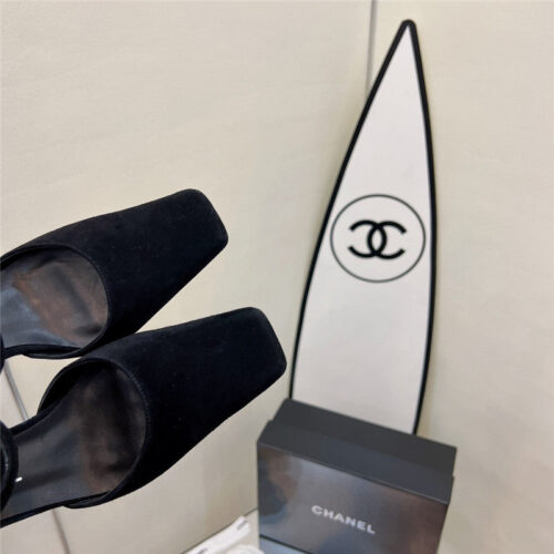 High Quality Luxury Chanel Vintage Heeled Sandals – Style 53286 product detail