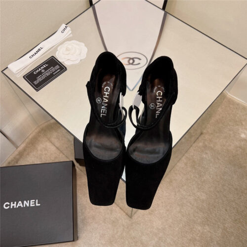 High Quality Luxury Chanel Vintage Heeled Sandals – Style 53286 product detail
