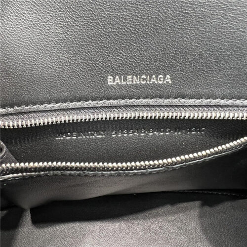 High Quality Luxury Balenciaga Hourglass Bag Silver – Style 29855 product detail