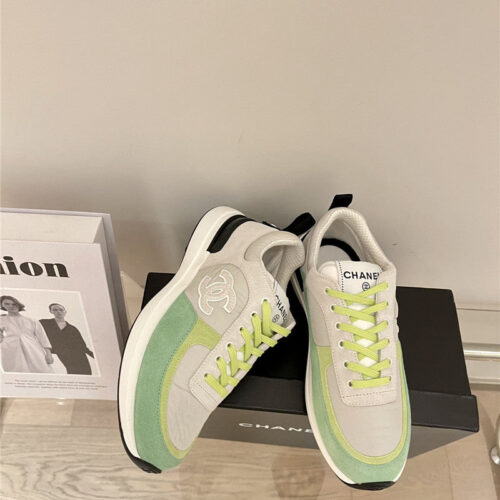 High Quality Luxury Chanel New Color Sneakers Womens – Style 25766 alternate view