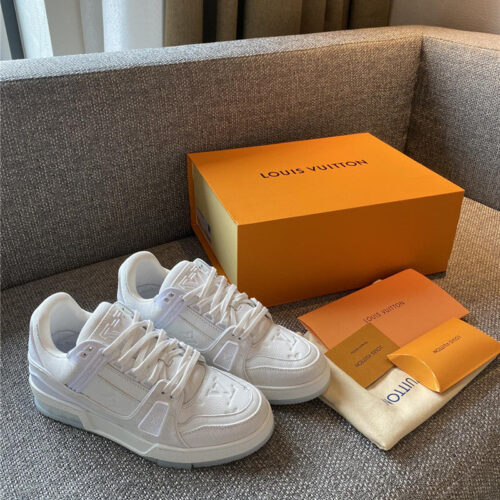 High Quality Luxury Louis Vuitton Couple Casual Shoes – Style 62595
