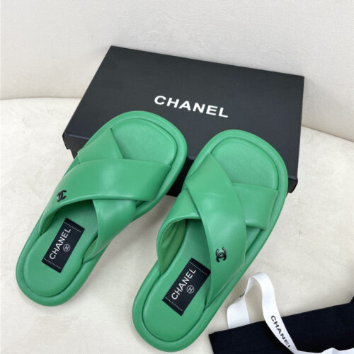 High Quality Luxury Chanel Flat Slippers – Style 17222 product detail