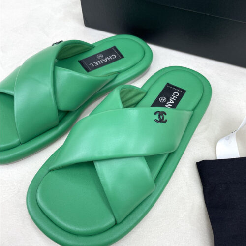 High Quality Luxury Chanel Flat Slippers – Style 17222 product detail