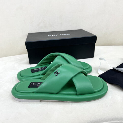 High Quality Luxury Chanel Flat Slippers – Style 17222 product detail