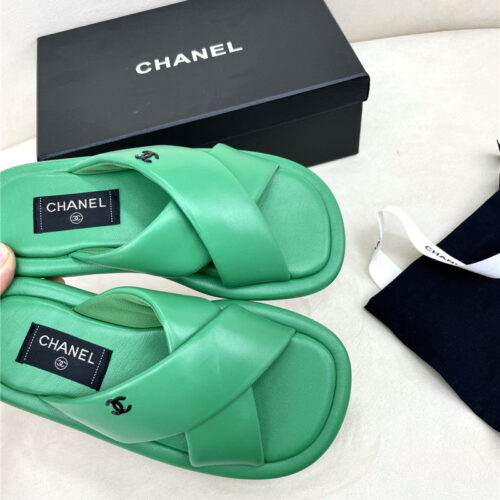 High Quality Luxury Chanel Flat Slippers – Style 17222 alternate view