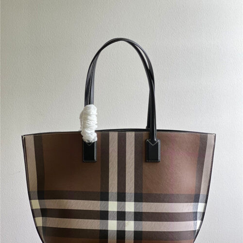 High Quality Luxury Burberry Tote Bag Shopping Bag alternate view