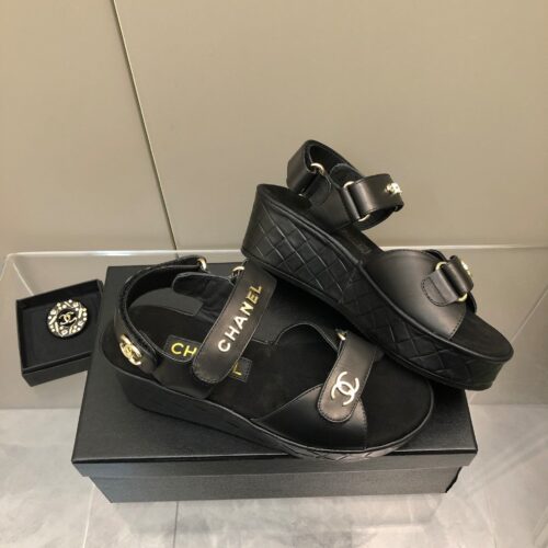 High Quality Luxury Chanel Hot Holiday Series Sandals – Style 36582