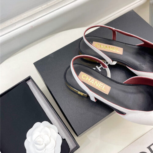 High Quality Luxury Chanel Classic Flat Sandals – Style 47110 product detail