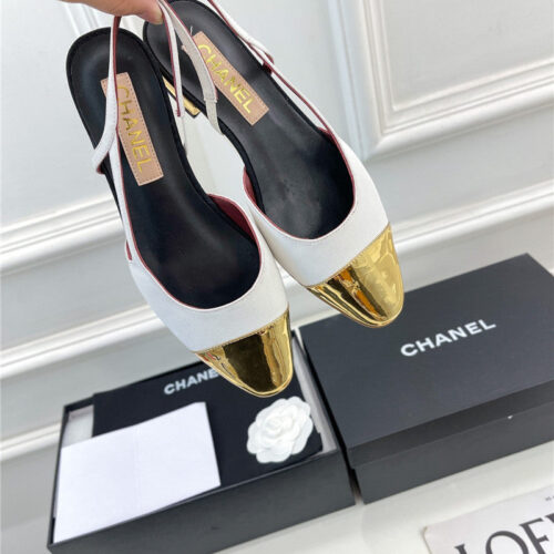High Quality Luxury Chanel Classic Flat Sandals – Style 47110 product detail