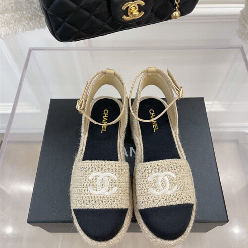 High Quality Luxury Chanel Hand Woven Sandals – Style 29510 product detail