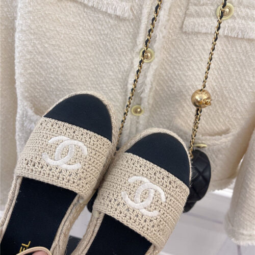 High Quality Luxury Chanel Hand Woven Sandals – Style 29510 product detail