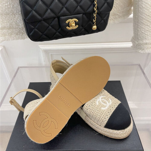 High Quality Luxury Chanel Hand Woven Sandals – Style 29510 product detail