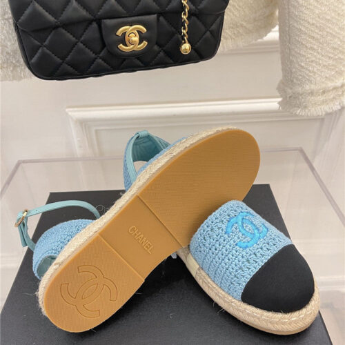 High Quality Luxury Chanel Hand Woven Sandals – Style 93350 product detail