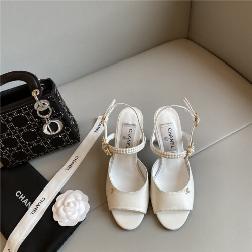 High Quality Luxury Chanel Fish Mouth High Heel Sandals product detail