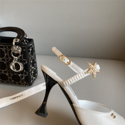 High Quality Luxury Chanel Fish Mouth High Heel Sandals product detail