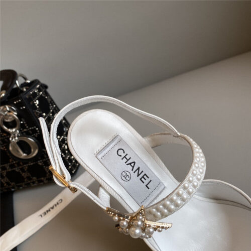 High Quality Luxury Chanel Fish Mouth High Heel Sandals product detail