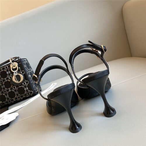 High Quality Luxury Chanel Fish Mouth High Heel Sandals – Style 00390 product detail