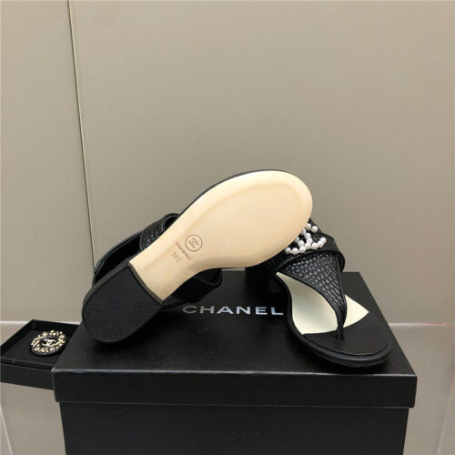 High Quality Luxury Chanel Flat Sandals – Style 65862 product detail